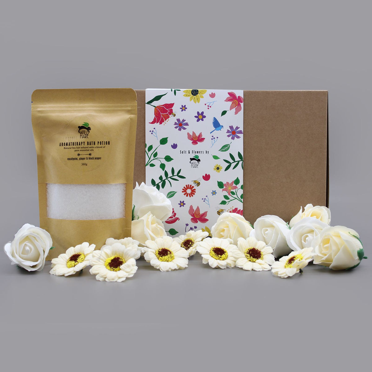 Salt & Flowers Set | Cold & Flu