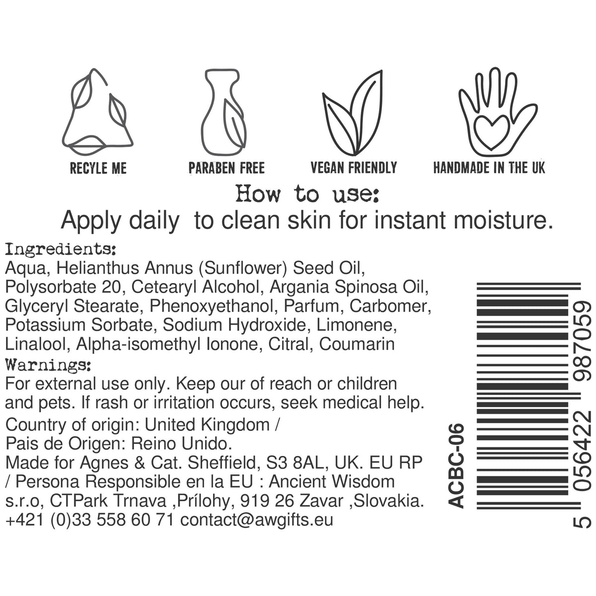 Hand & Body Cream | Provence
