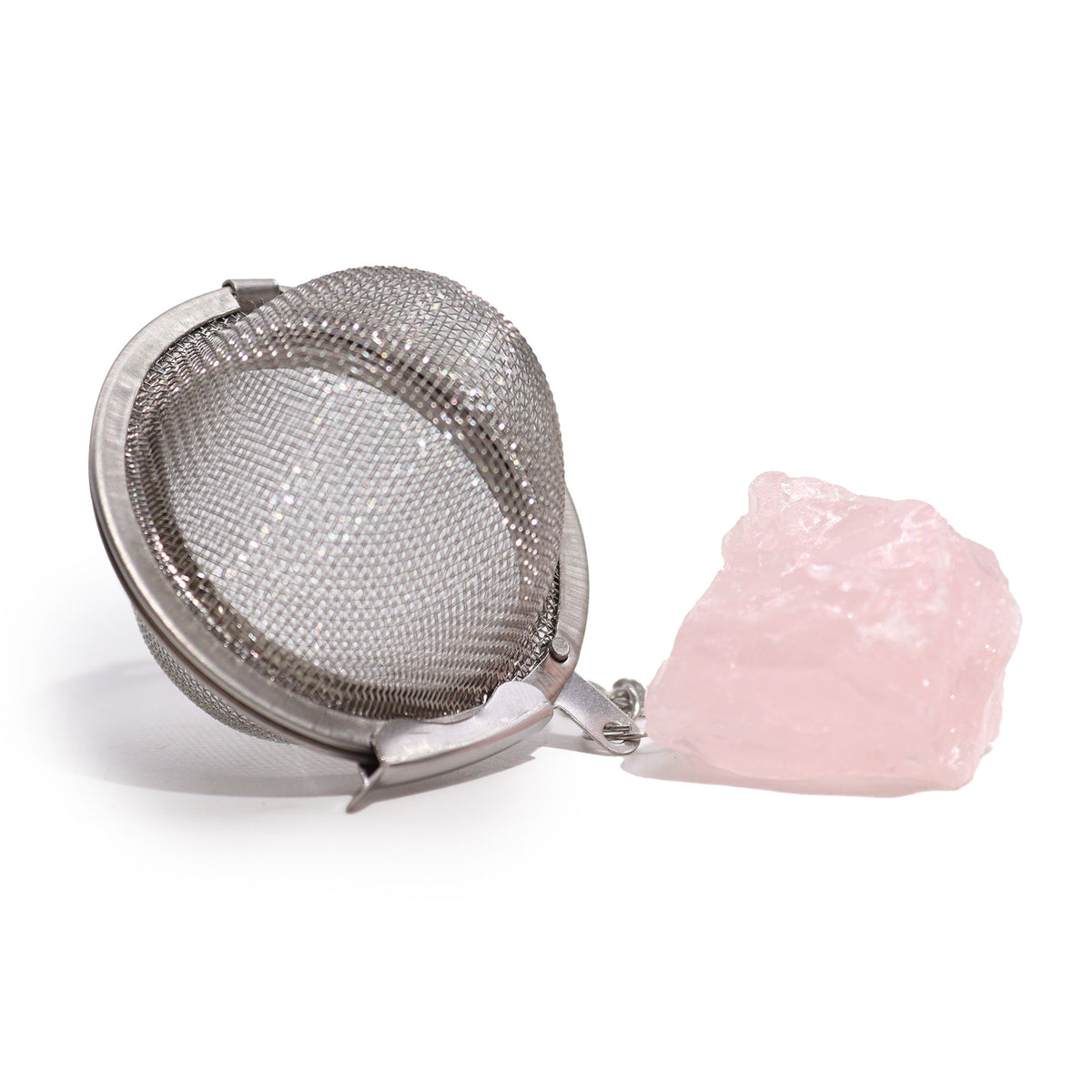 Tea Strainer | Rose Quartz