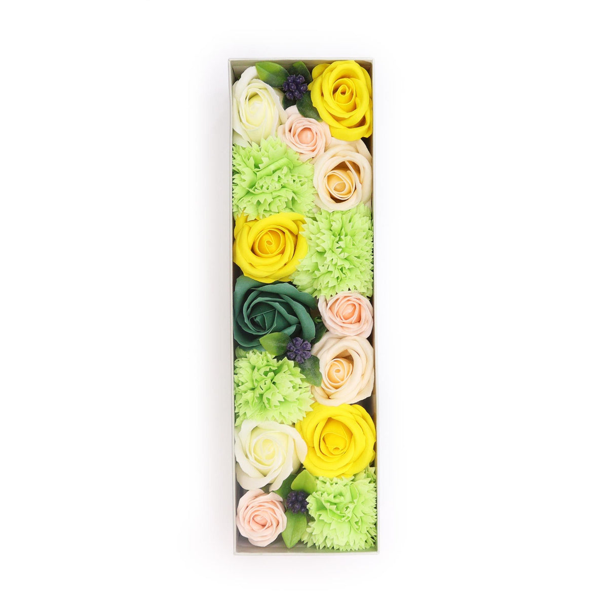 Bouquet Box L | Yellow & Greens