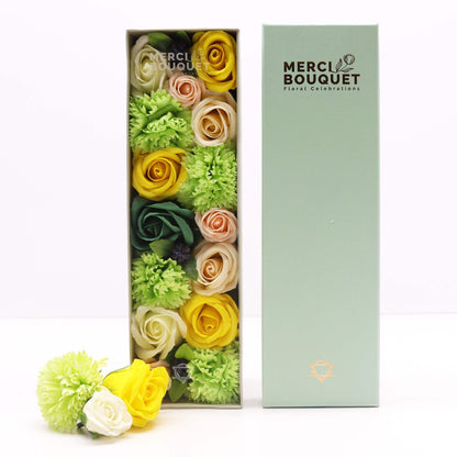 Bouquet Box L | Yellow & Greens