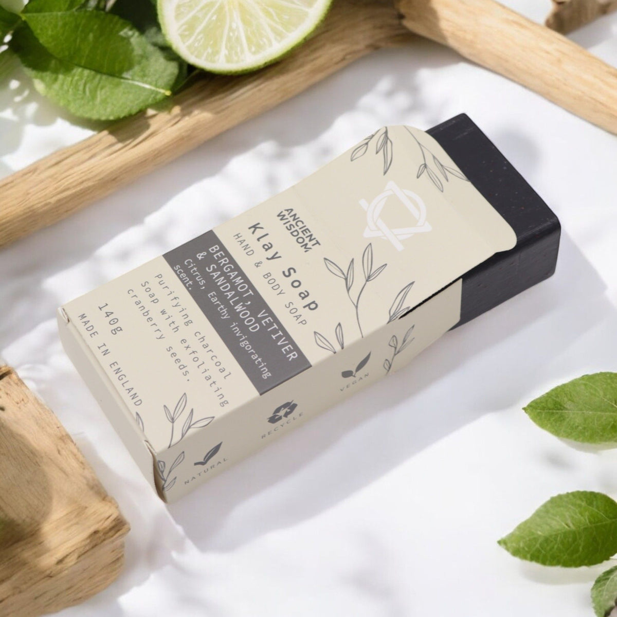 Clay Soap | Bergamot & Sandalwood