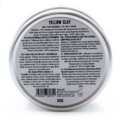 Yellow Clay Mask