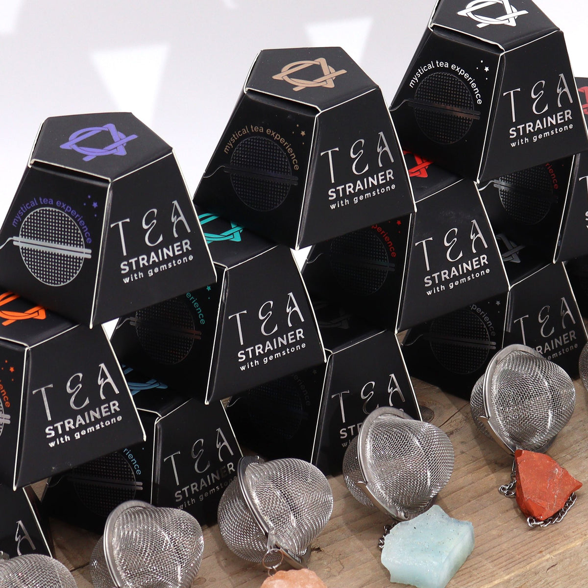 Tea Strainer | Smoky Quartz