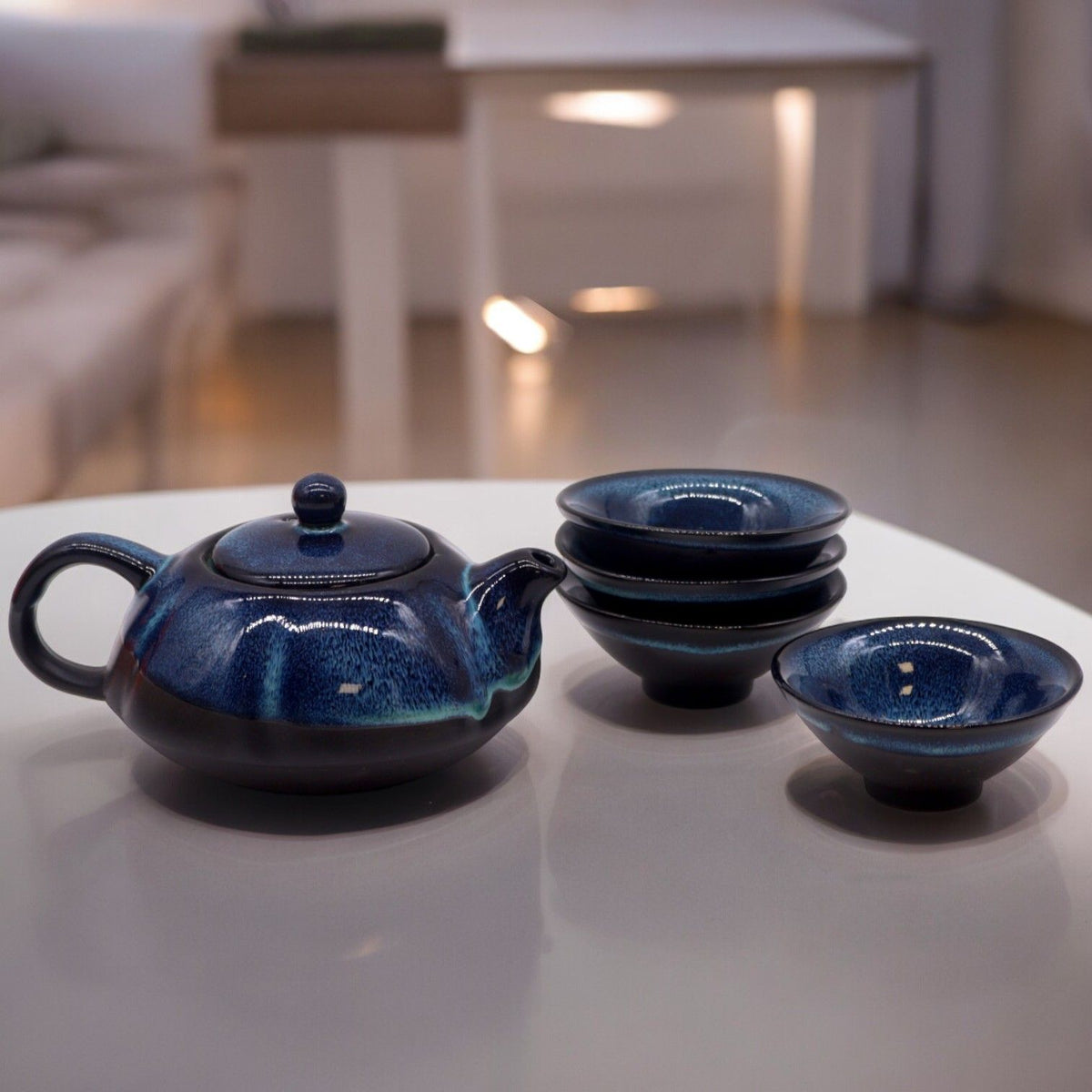 The Azure Teapot Set
