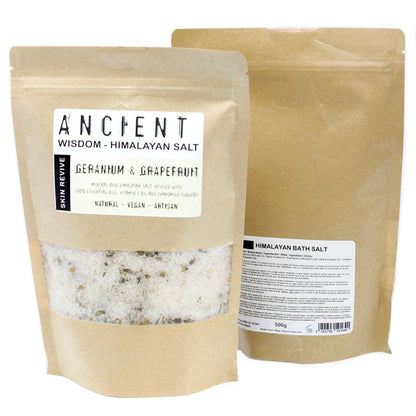 Bath Salt | Geranium & Grapefruit