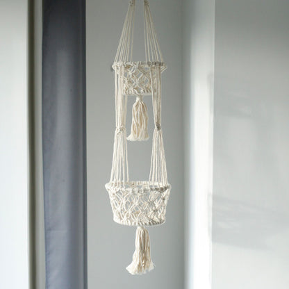 Macramé Plant Hanger | Double