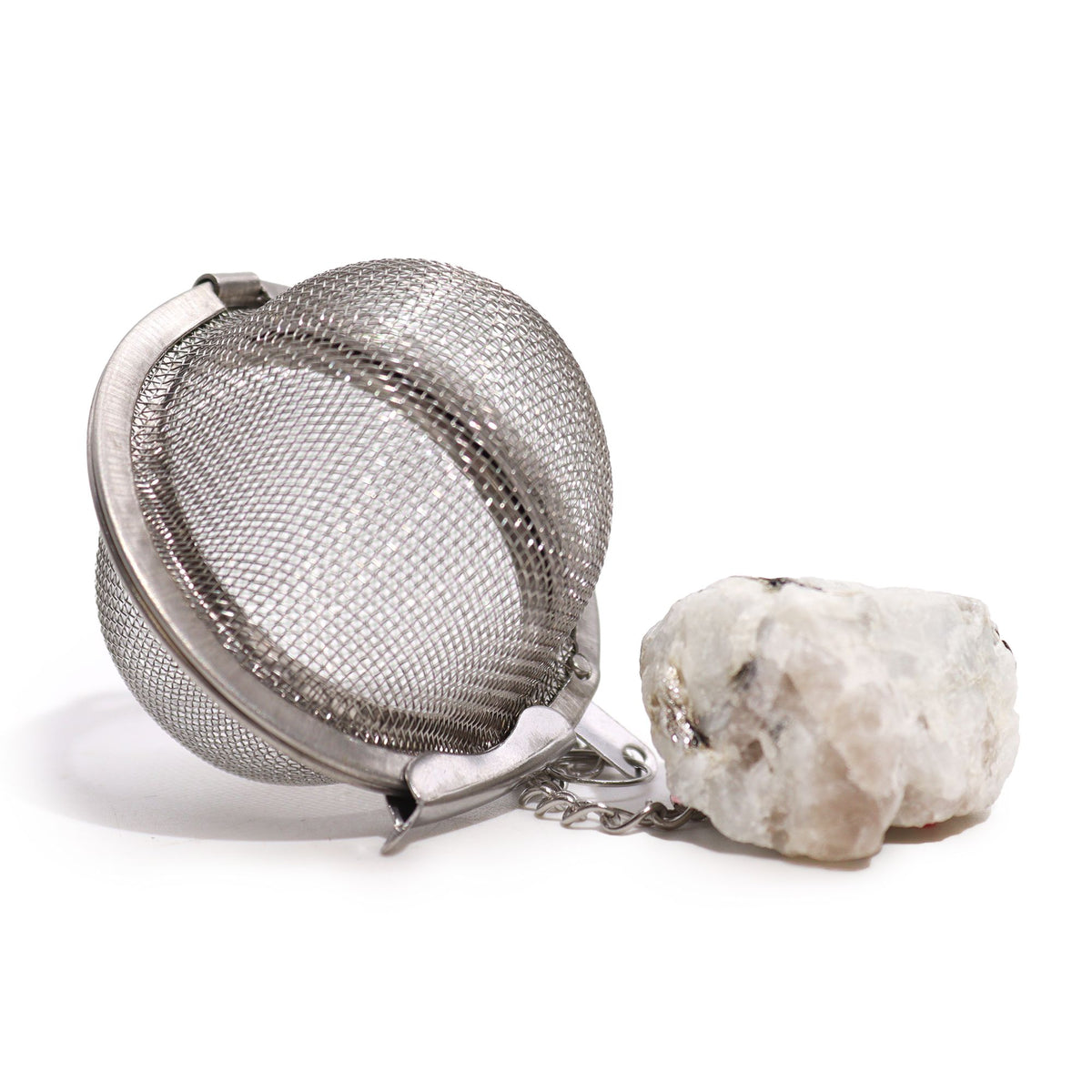 Tea Strainer | Rainbow Moonstone
