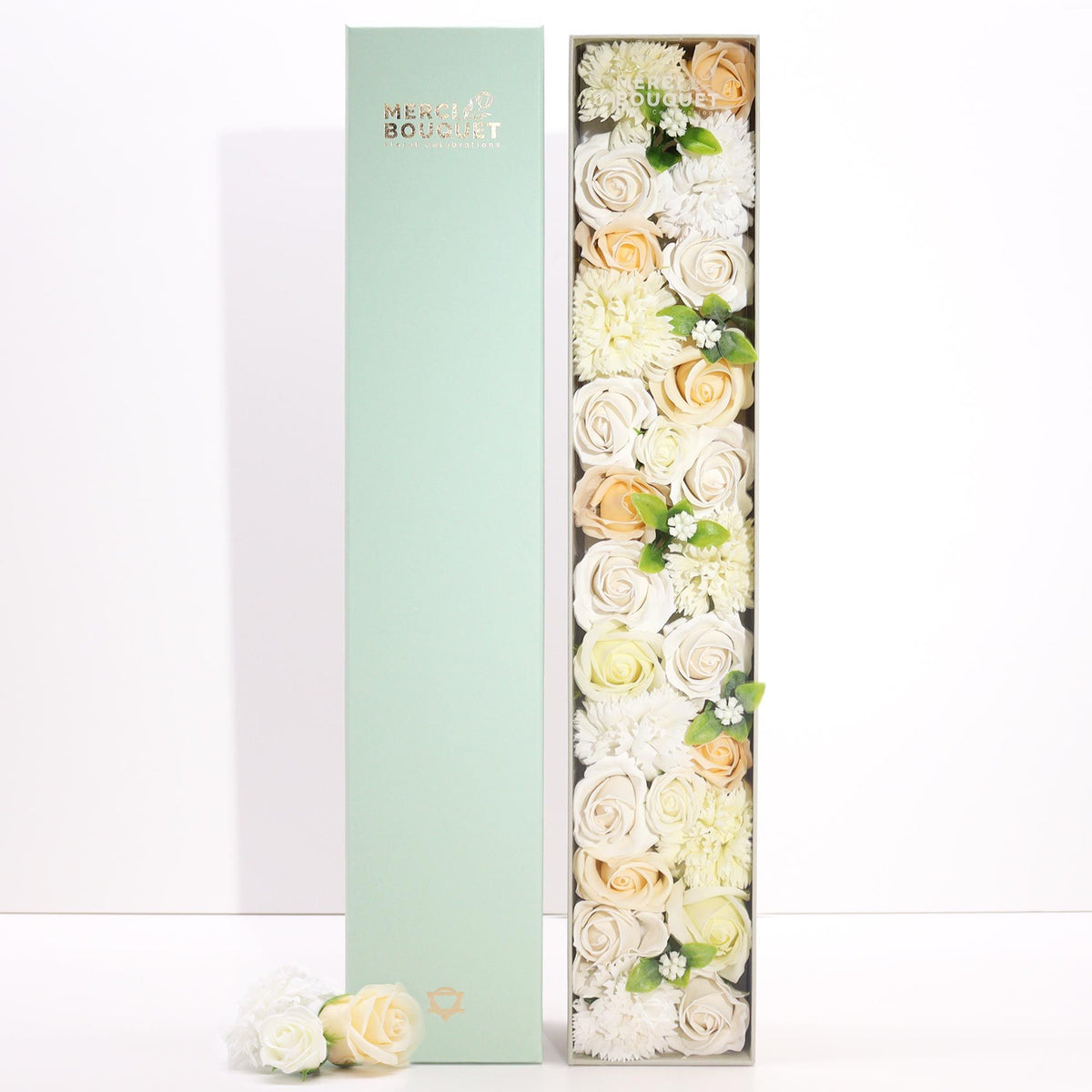 Bouquet Box XL | White & Ivory