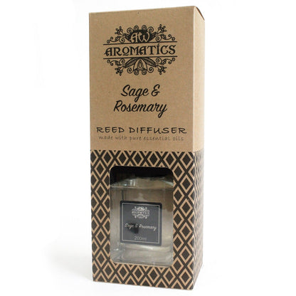 Essential Oil Reed Diffuser | Sage & Rosemary (200ml)