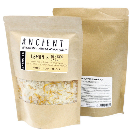 Bath Salt | Lemon, Ginger & Orange