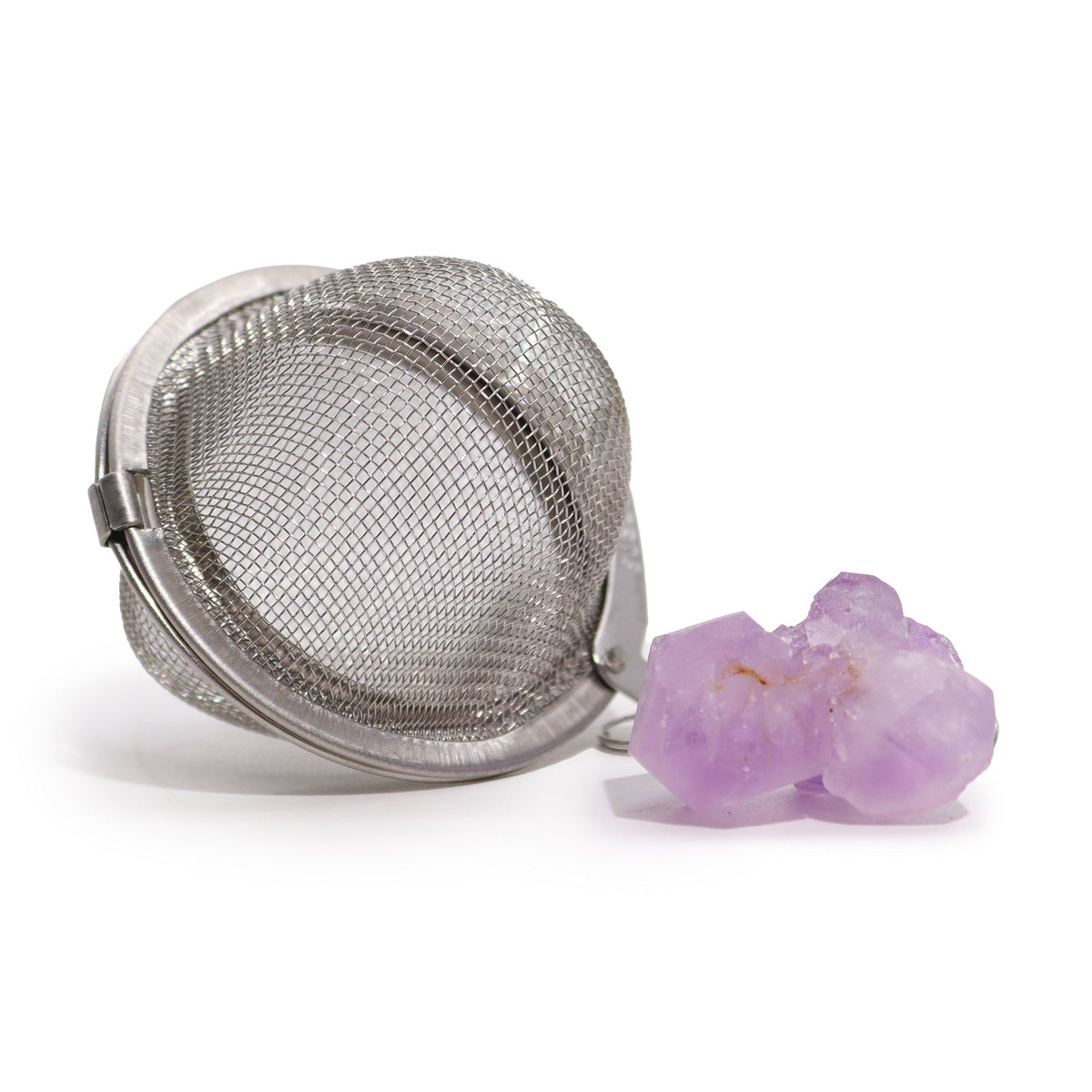 Tea Strainer | Amethyst Cluster