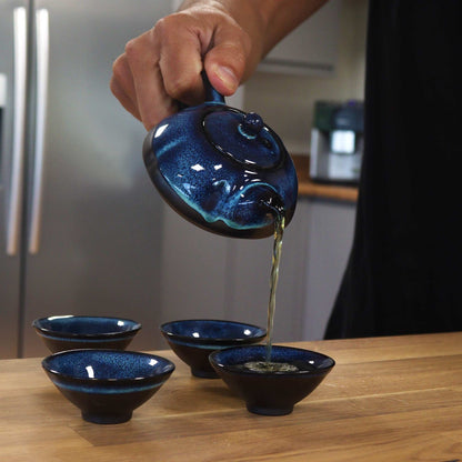 The Azure Teapot Set