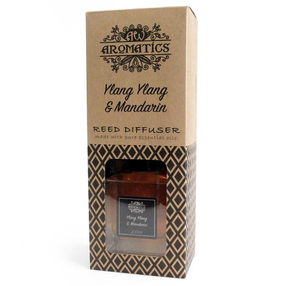Essential Oil Reed Diffuser | Ylang Ylang & Mandarin (200ml)