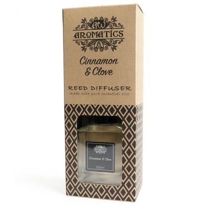 Essential Oil Reed Diffuser | Cinnamon & Clove (200ml)