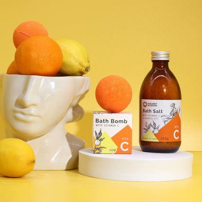 Vitamin C Bath Bomb | Orange & Lemon