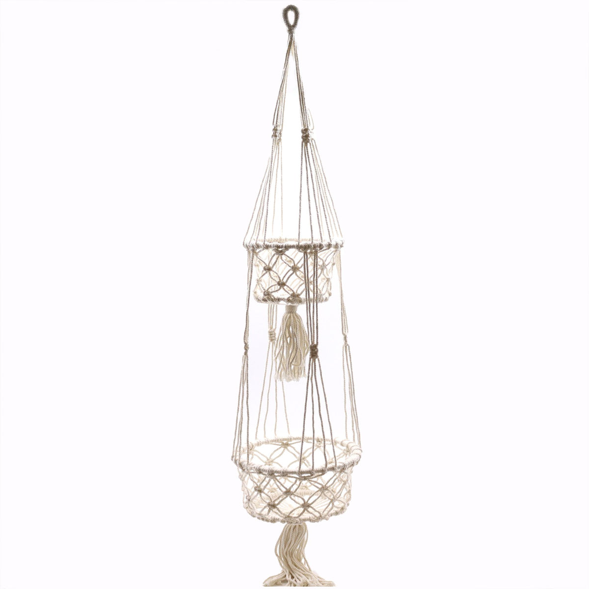 Macramé Plant Hanger | Double