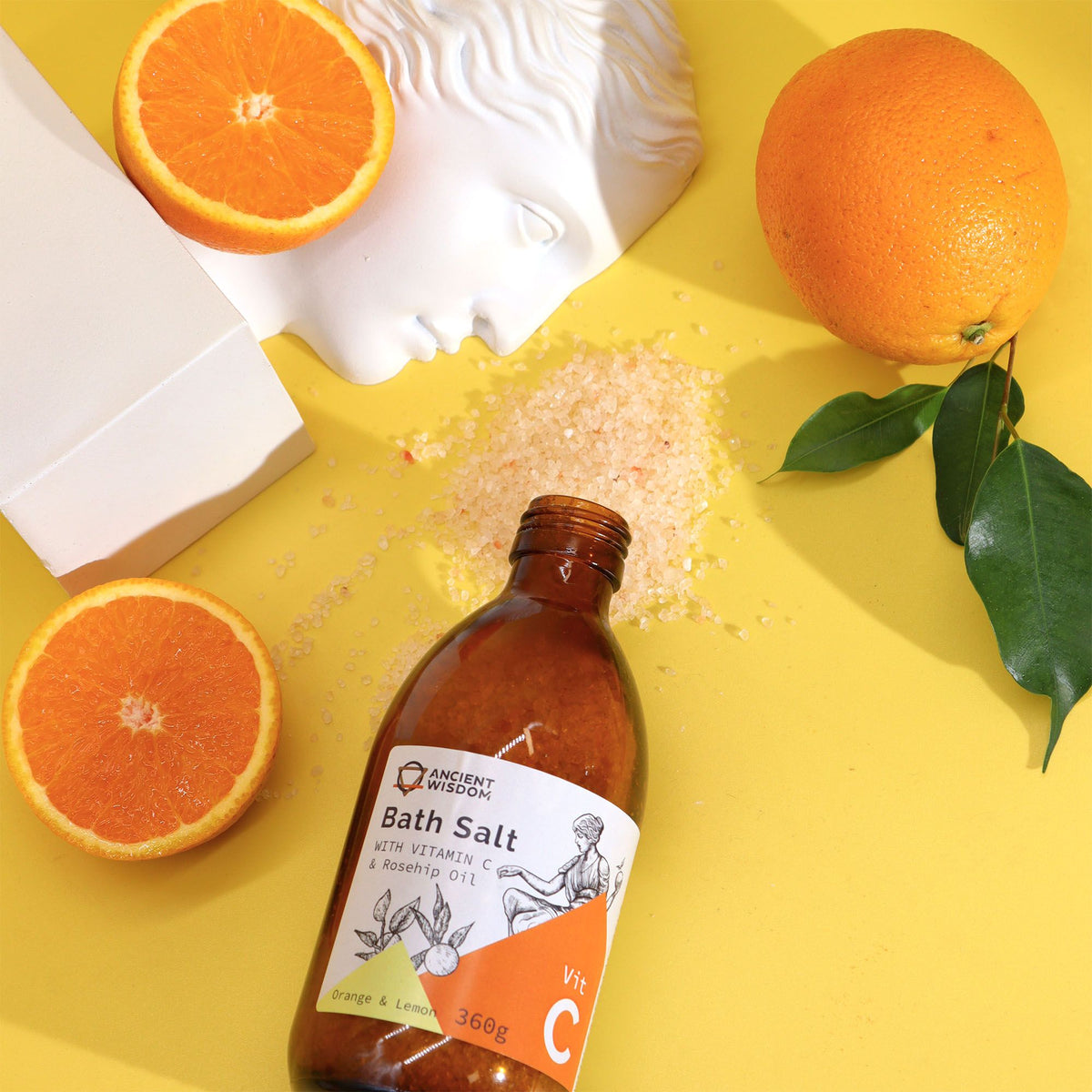 Vitamin C Bath Salt | Orange & Lemon