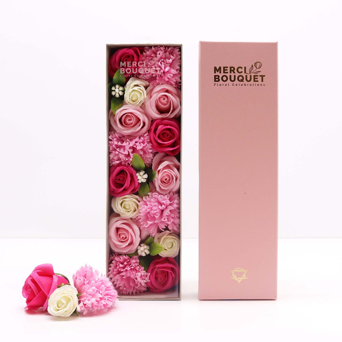 Bouquet Box L | Pinks