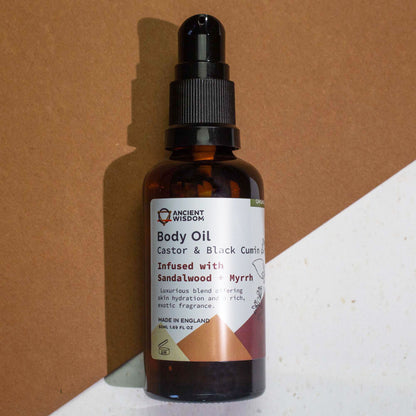 Organic Body Oil | Sandalwood & Myrrh