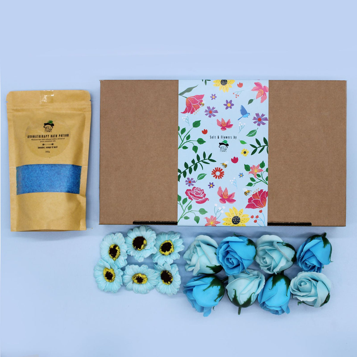 Salt & Flowers Set | Unwind