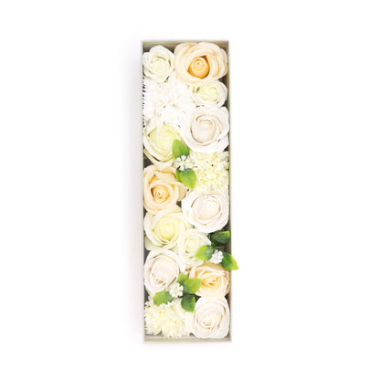 Bouquet Box L | White & Ivory