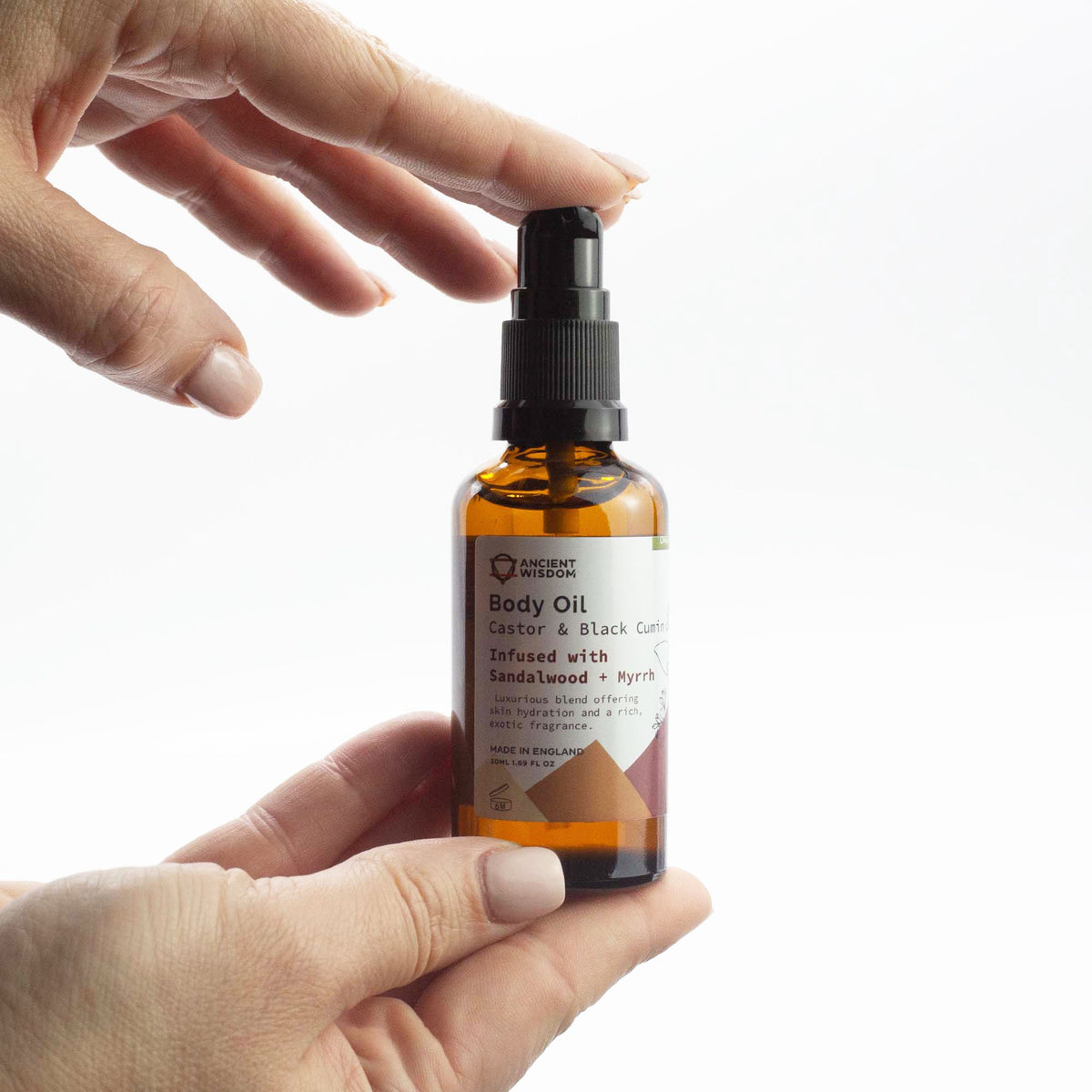 Organic Body Oil | Sandalwood & Myrrh