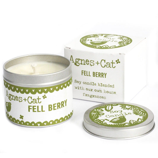 Agnes & Cat – Tin Candle 200ml | Fell Berry