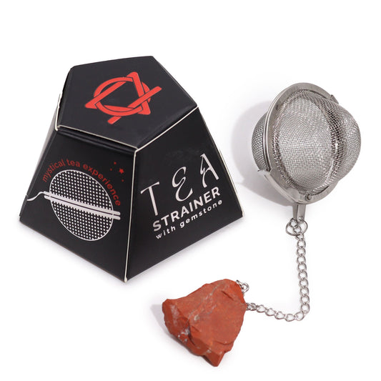 Tea Strainer | Red Jasper