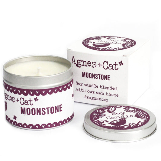 Agnes & Cat – Tin Candle 200ml | Moonstone