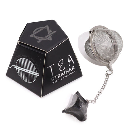 Tea Strainer | Black Obsidian