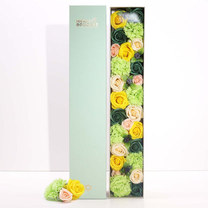 Bouquet Box XL | Yellow & Greens