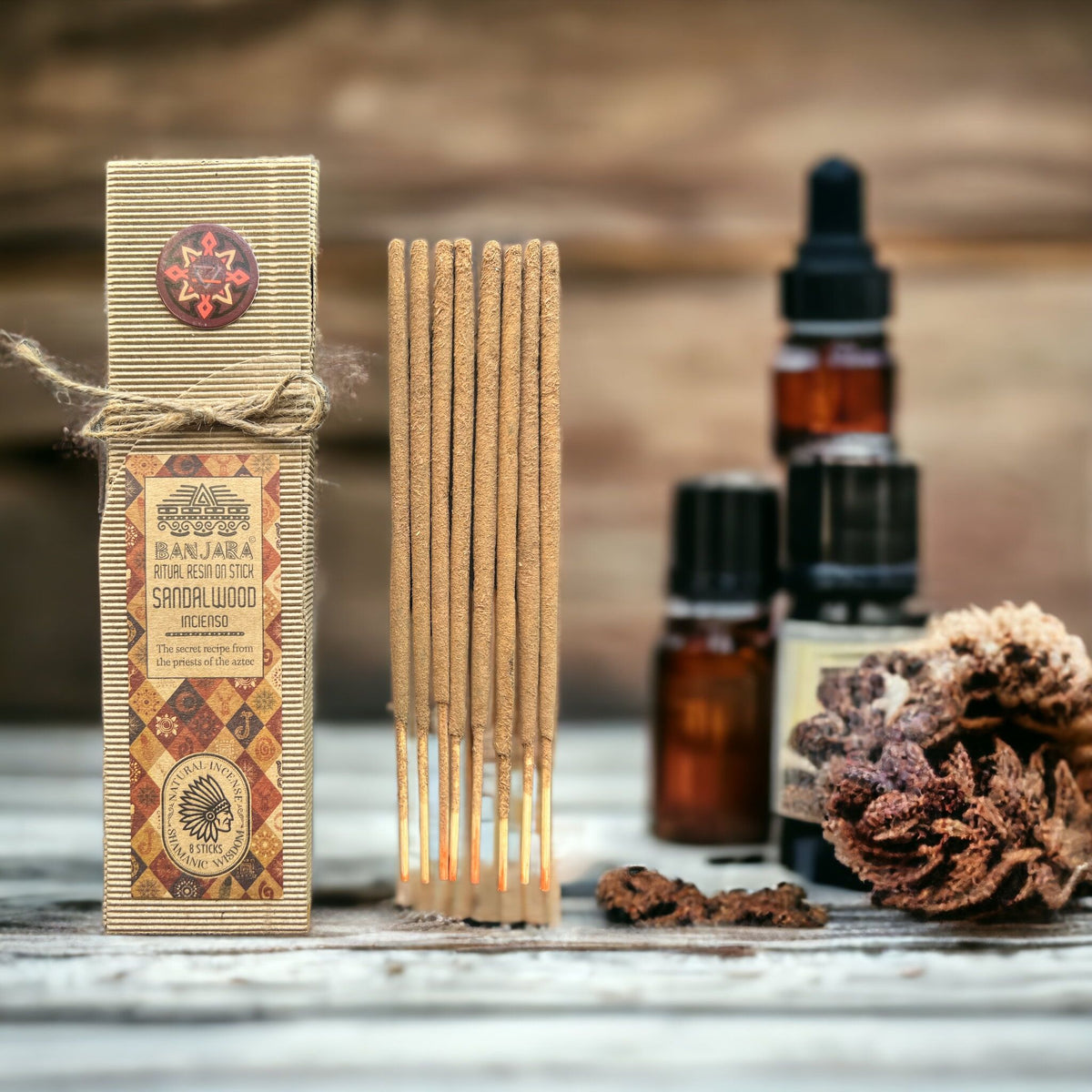 Ritual Resin on Stick | Sandalwood