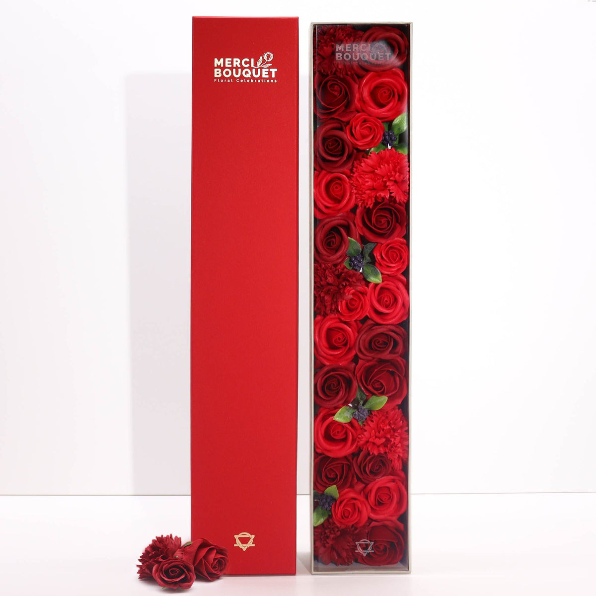 Bouquet Box XL | Classic Red Roses