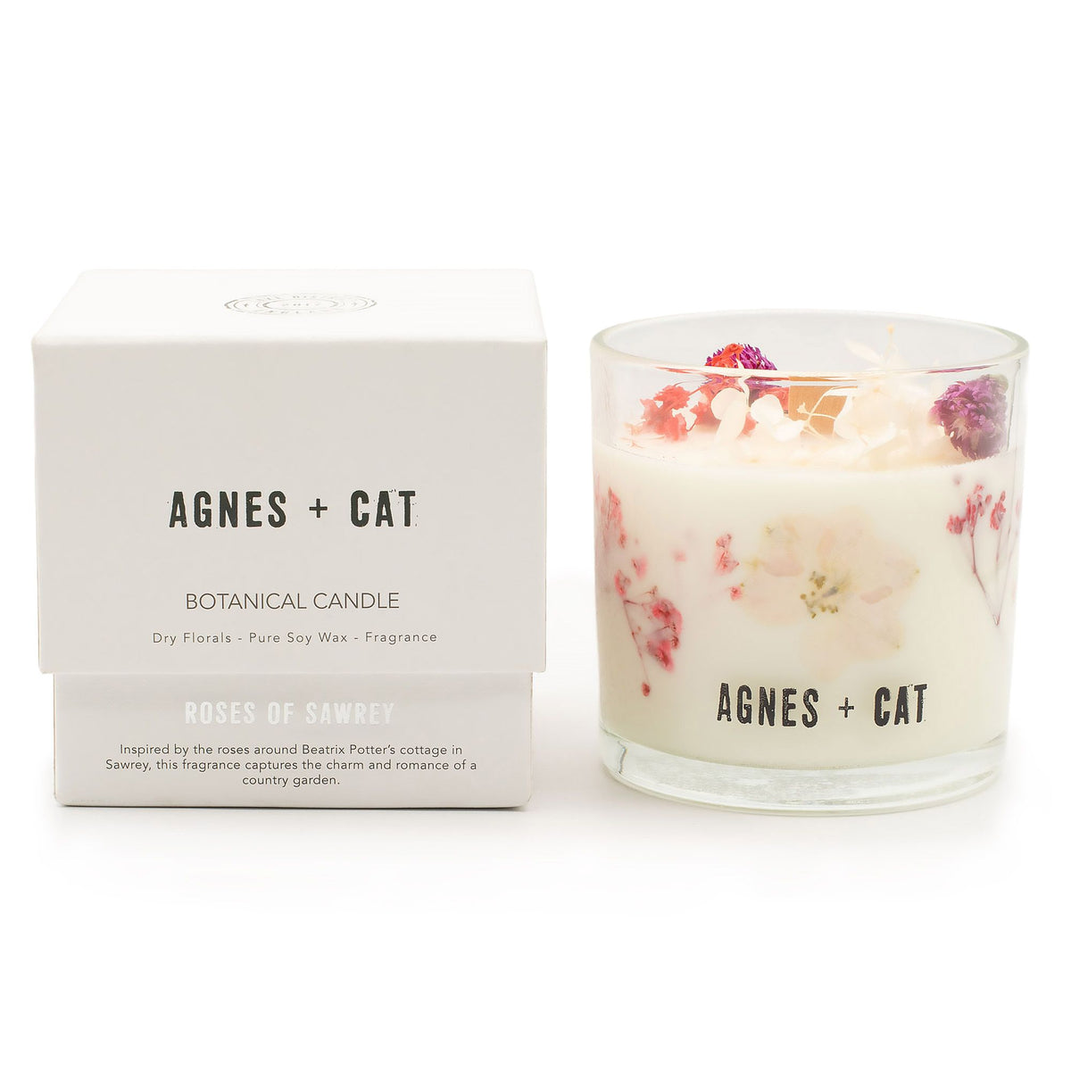 Agnes + Cat Botanical 350g | Roses of Sawrey