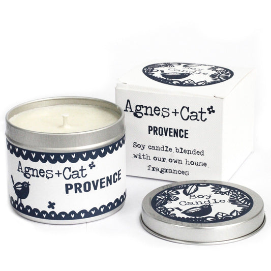 Agnes & Cat – Tin Candle 200ml | Provence