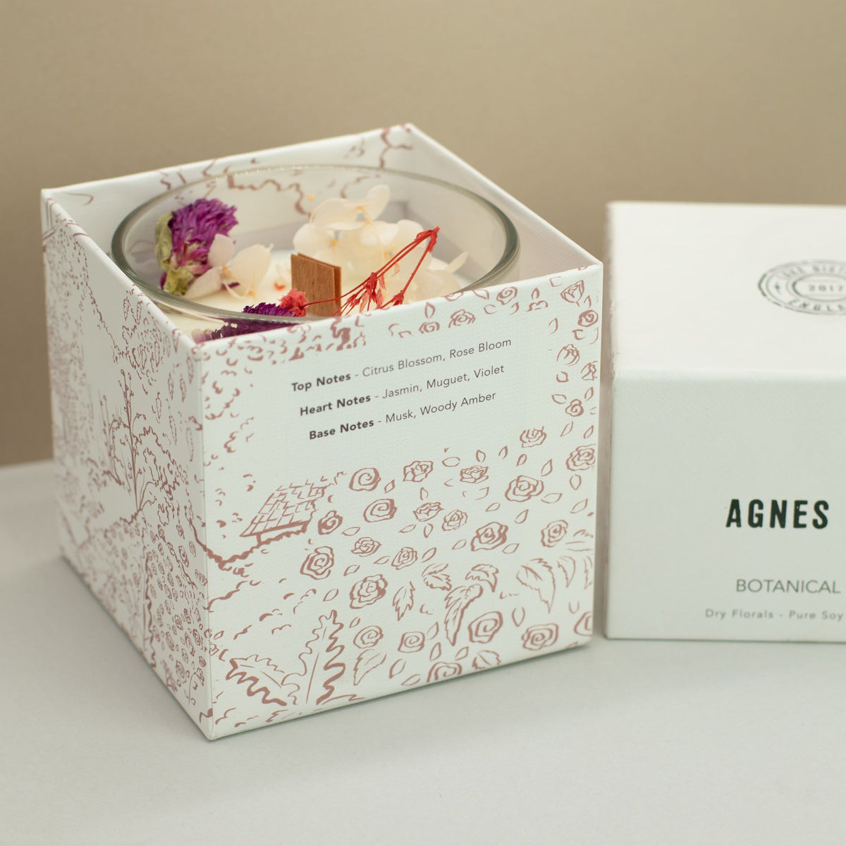 Agnes + Cat Botanical 350g | Roses of Sawrey