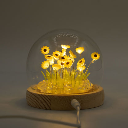 Floral Glow Dome | Sunflowers