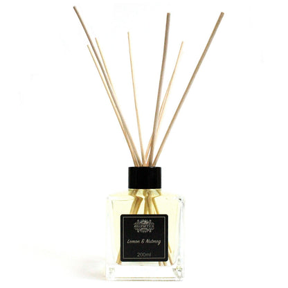 Essential Oil Reed Diffuser | Lemon & Nutmeg (200ml)
