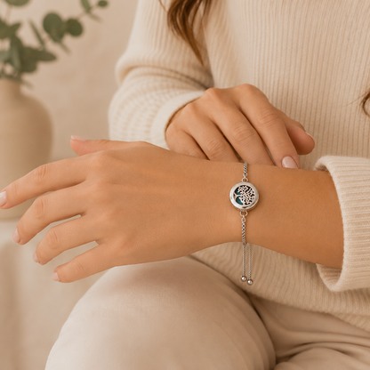 Aromatherapy  Chain Bracelet | Tree of Life 20mm