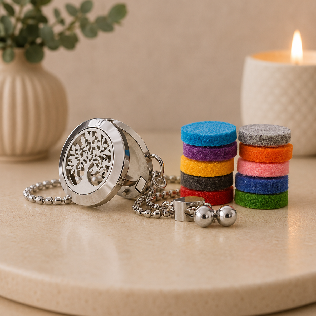 Aromatherapy  Chain Bracelet | Tree of Life 20mm
